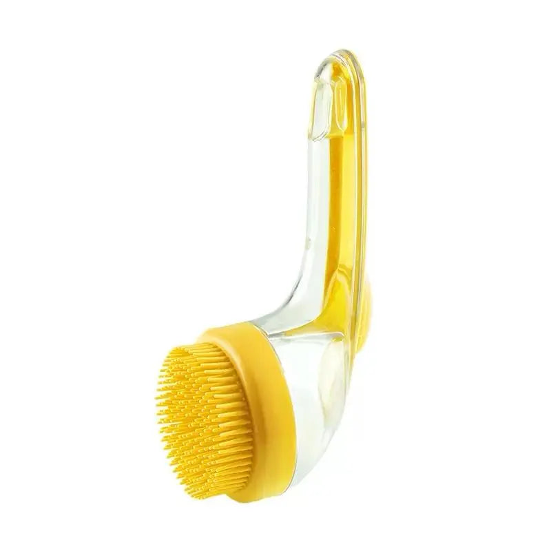 2026 Universal 2-In-1 Pet Bath Brush with Built-In Soap Dispenser - Ergonomic Design for Effortless Bathing and Grooming of Dogs & Cats