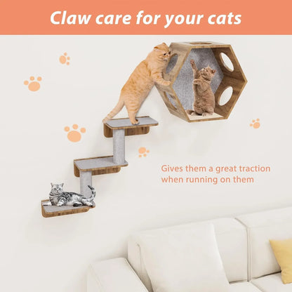 Ultimate Cat Scratching Mat - Self-Adhesive, Trimmable Carpet for Protecting Your Furniture from Scratches