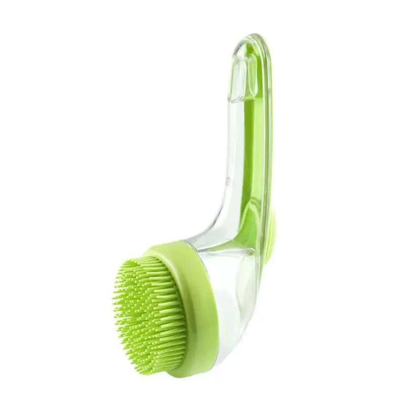 2026 Universal 2-In-1 Pet Bath Brush with Built-In Soap Dispenser - Ergonomic Design for Effortless Bathing and Grooming of Dogs & Cats