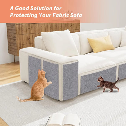 Ultimate Cat Scratching Mat - Self-Adhesive, Trimmable Carpet for Protecting Your Furniture from Scratches